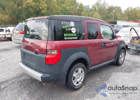 2008 Honda Element Lx из США, поврежденный, VIN 5J6YH28388L009197